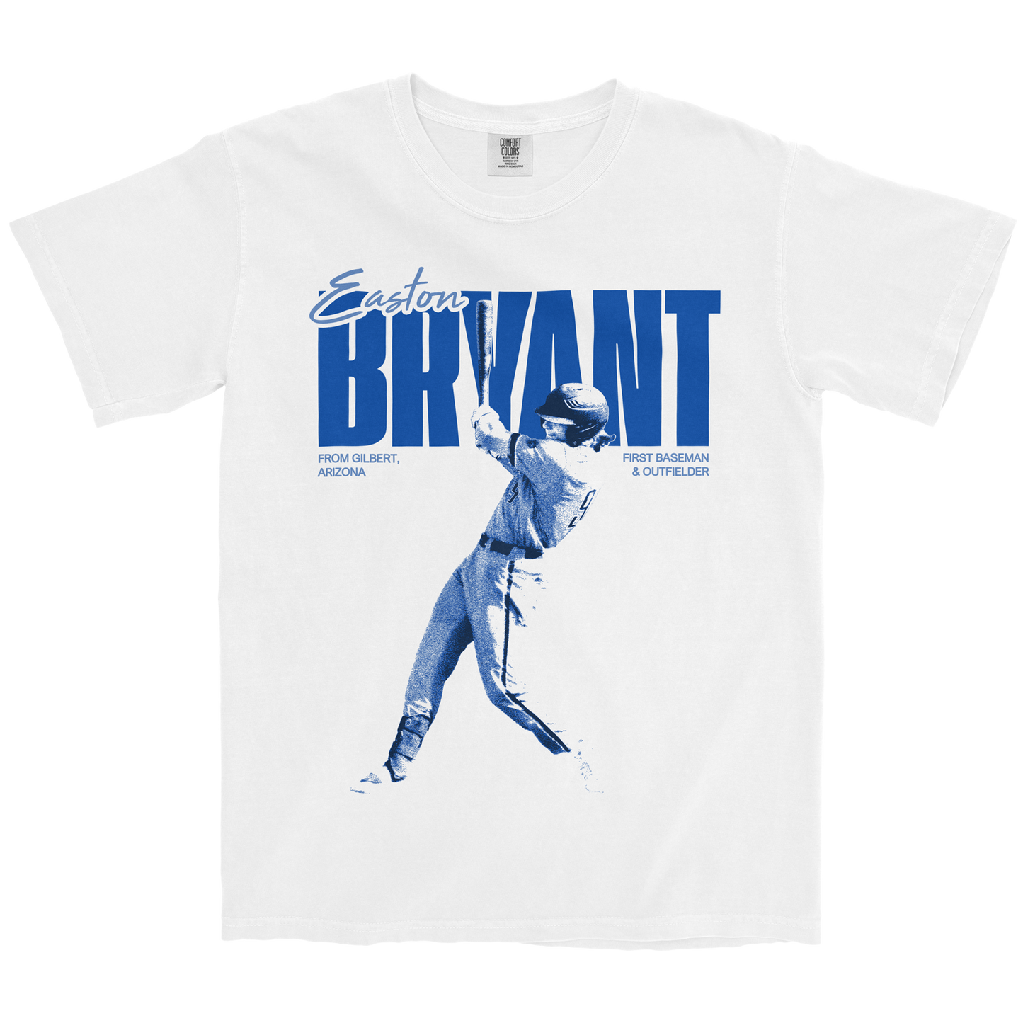 EASTON BRYANT GRAPHIC WHITE TEE