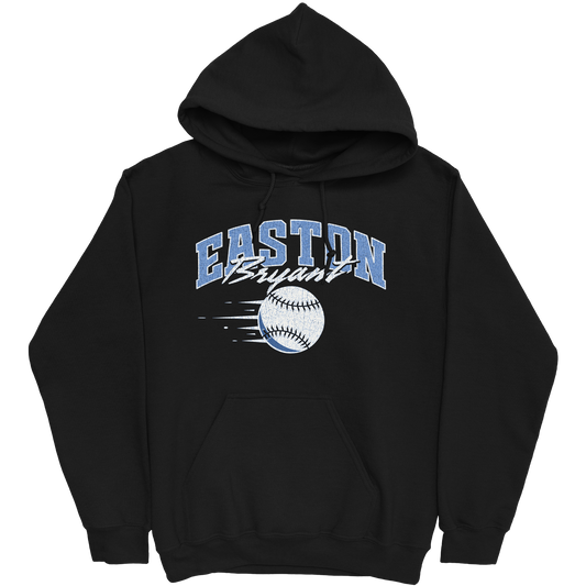 EASTON BRYANT RETRO BLACK HOODIE