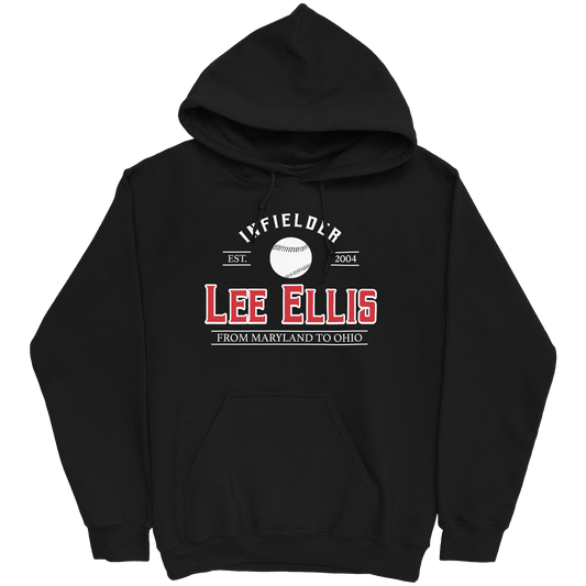 LEE ELLIS CLASSIC BLACK HOODIE