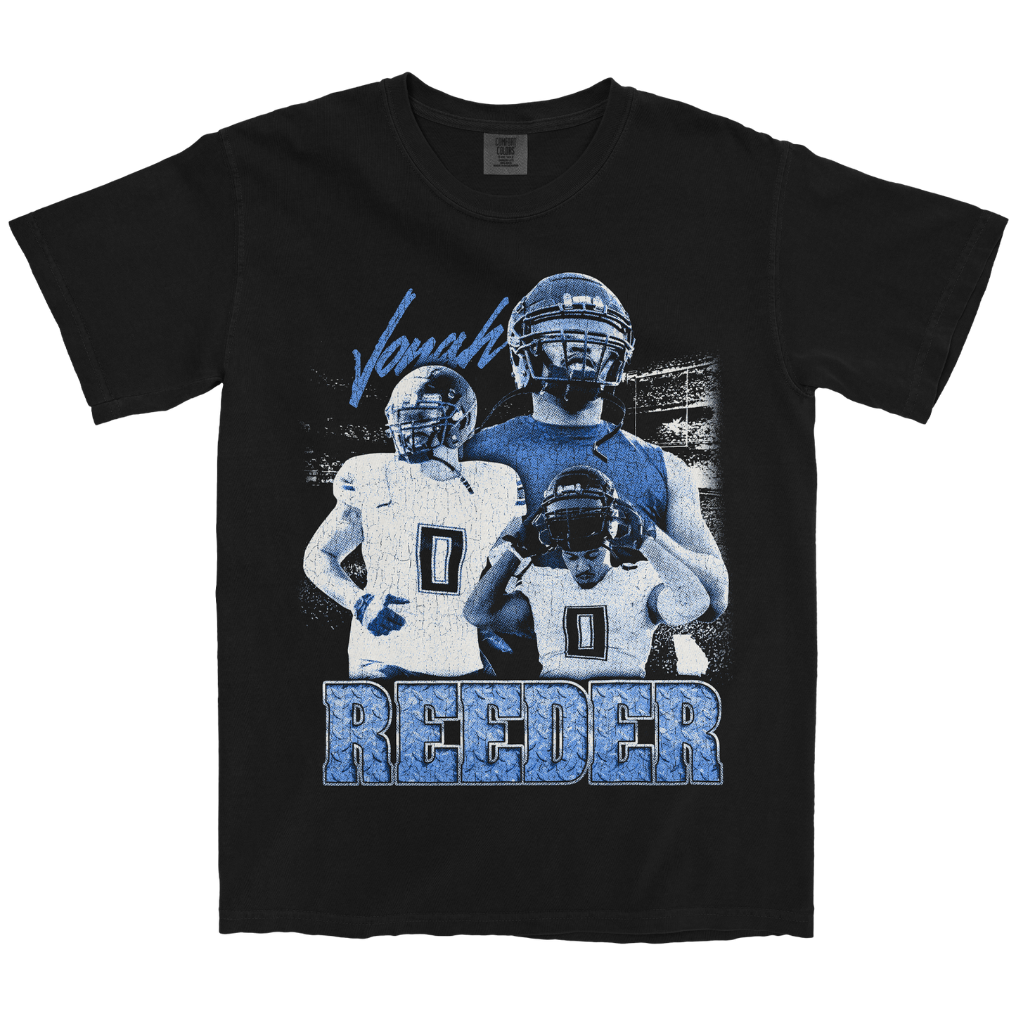 JONAH REEDER GRAPHIC BLACK TEE