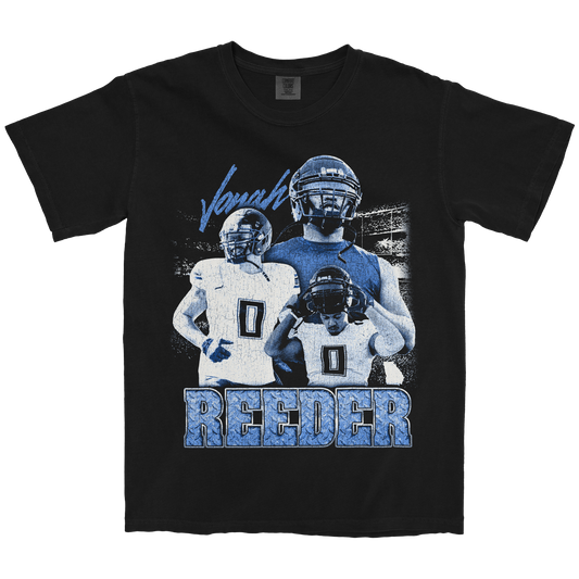 JONAH REEDER GRAPHIC BLACK TEE