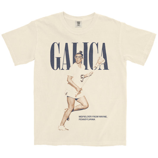 KATE GALICA VINTAGE IVORY TEE