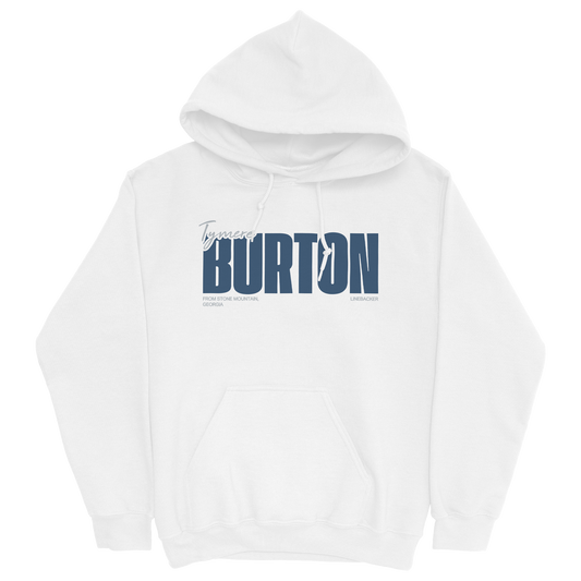 TYMERE BURTON CLASSIC WHITE HOODIE