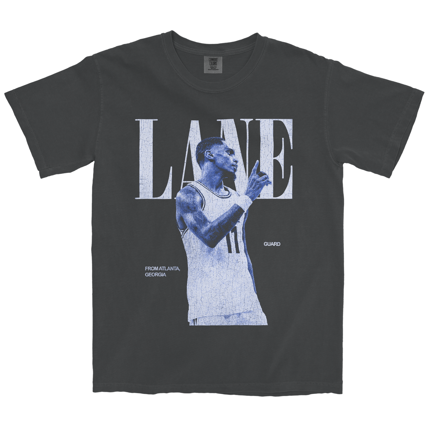 TONEARI LANE VINTAGE GRAPHITE TEE