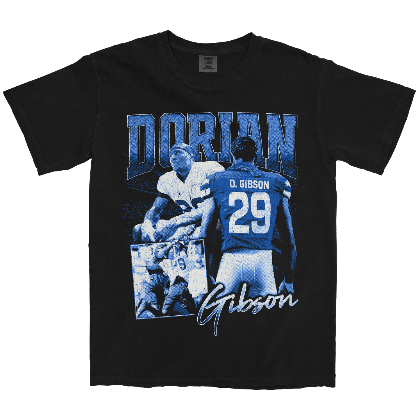 DORIAN GIBSON GRAPHIC BLACK TEE