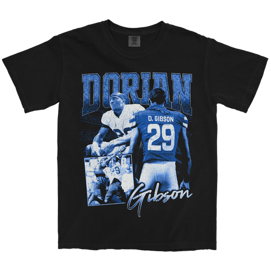 DORIAN GIBSON GRAPHIC BLACK TEE