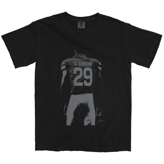 DORIAN GIBSON #29 VINTAGE BLACK TEE