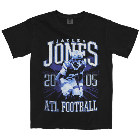 JUICE JONES GRAPHIC BLACK TEE