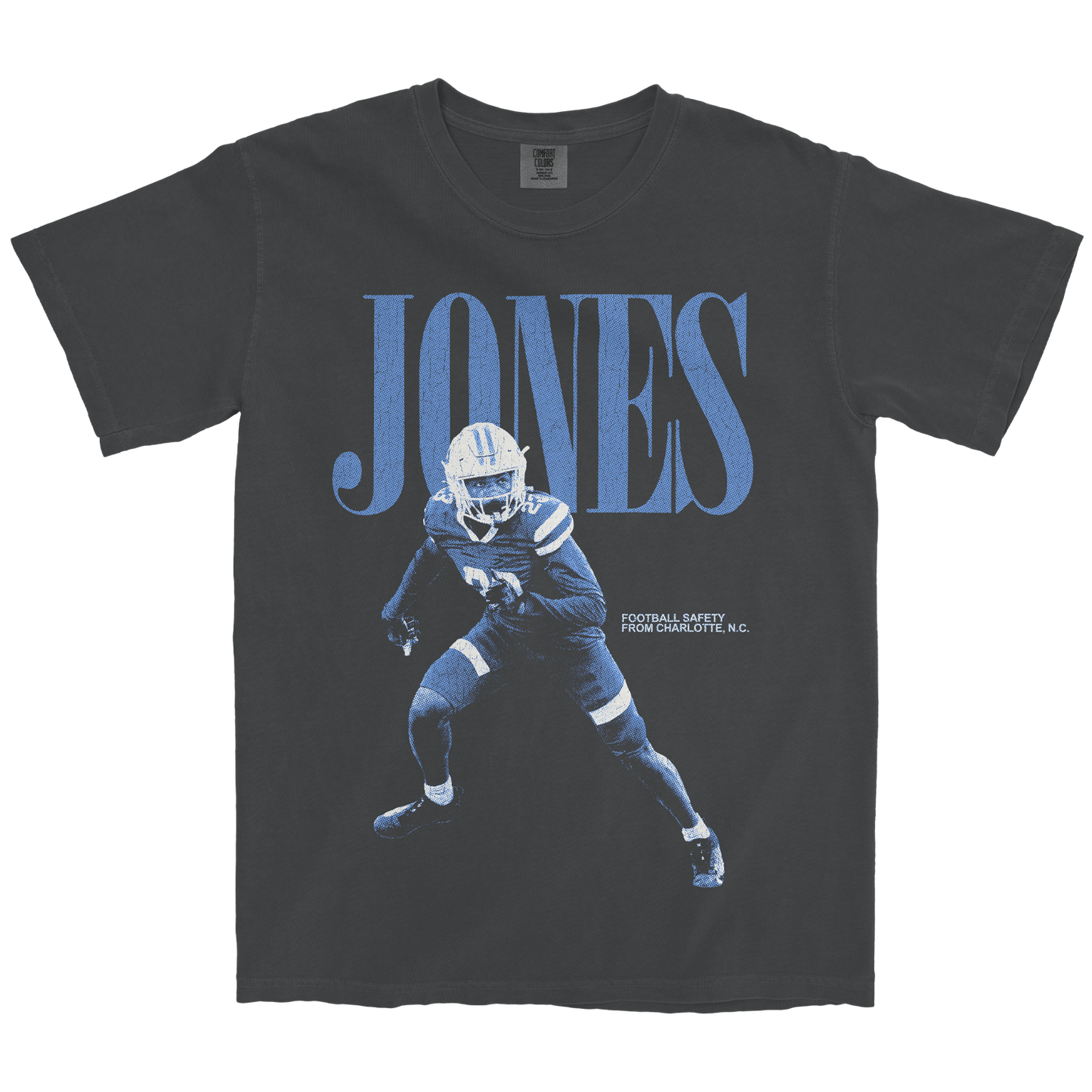 JUICE JONES VINTAGE GRAPHITE TEE