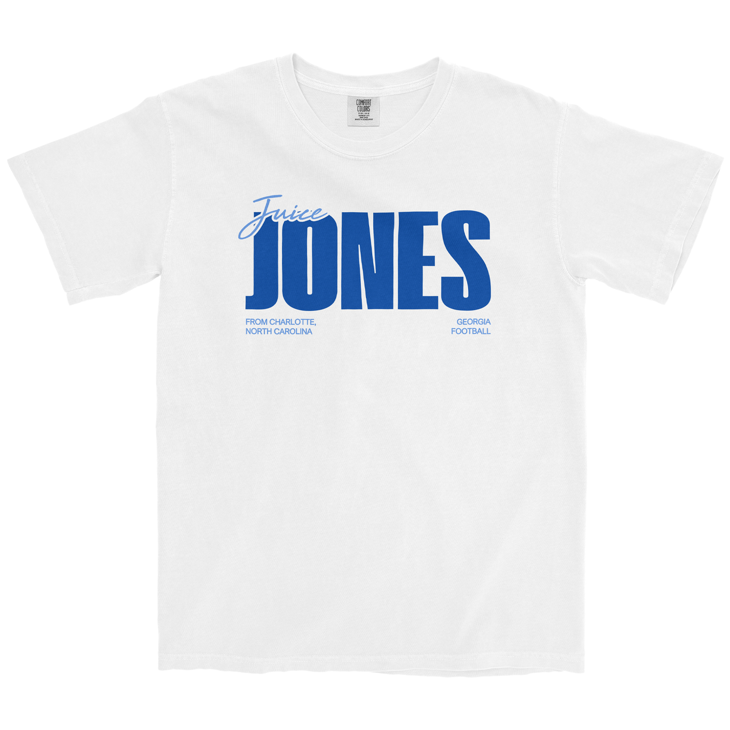 JUICE JONES CLASSIC WHITE TEE