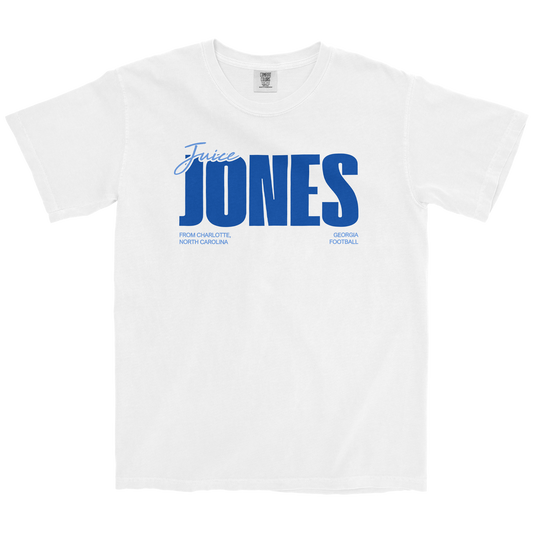 JUICE JONES CLASSIC WHITE TEE