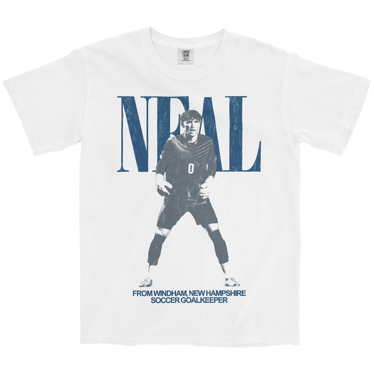 PRESTON NEAL VINTAGE WHITE TEE