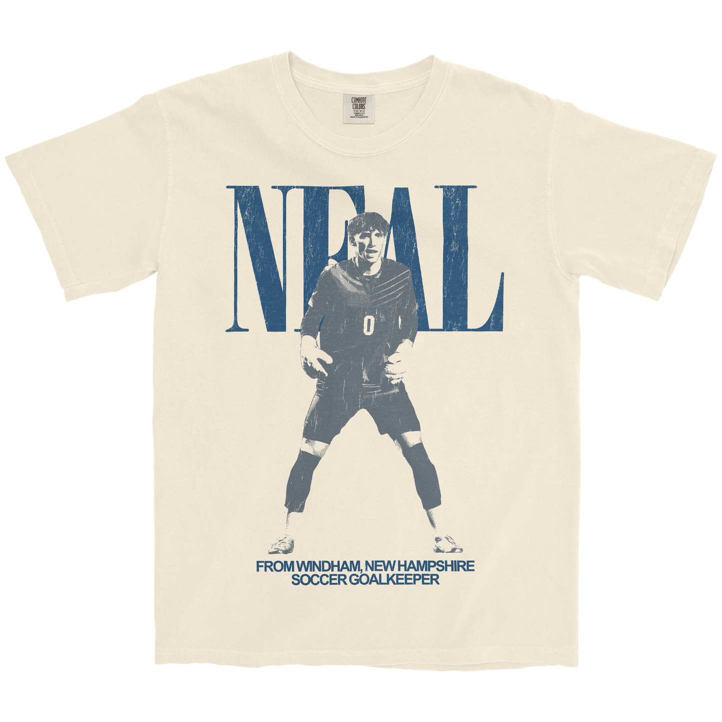 PRESTON NEAL VINTAGE IVORY TEE