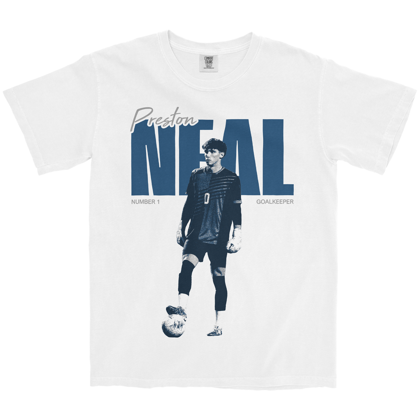 PRESTON NEAL CLASSIC WHITE TEE