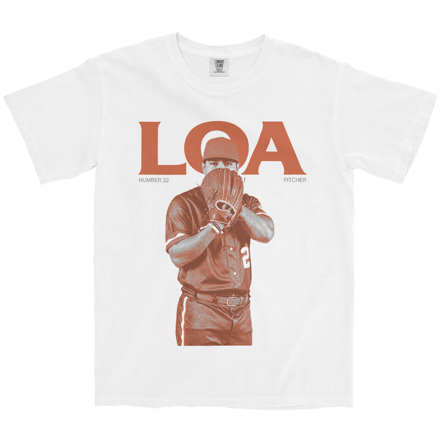 VICTOR LOA CLASSIC WHITE TEE