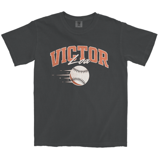 VICTOR LOA RETRO GRAPHITE TEE