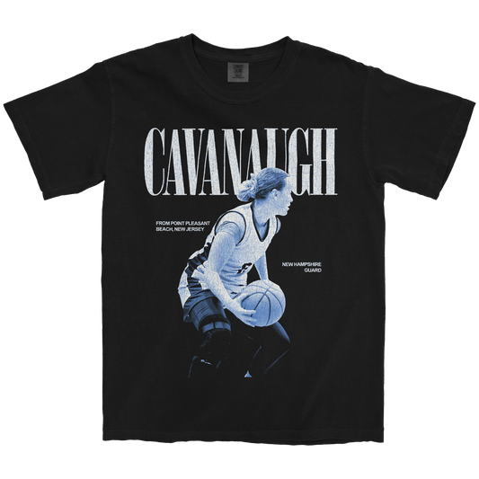 MAGGIE CAVANAUGH VINTAGE BLACK TEE