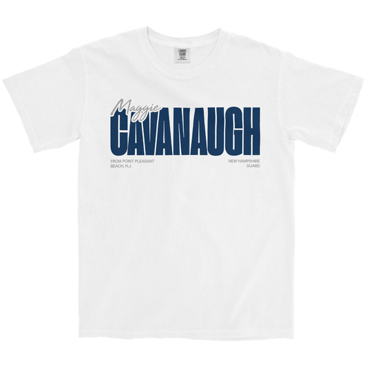 MAGGIE CAVANAUGH CLASSIC WHITE TEE