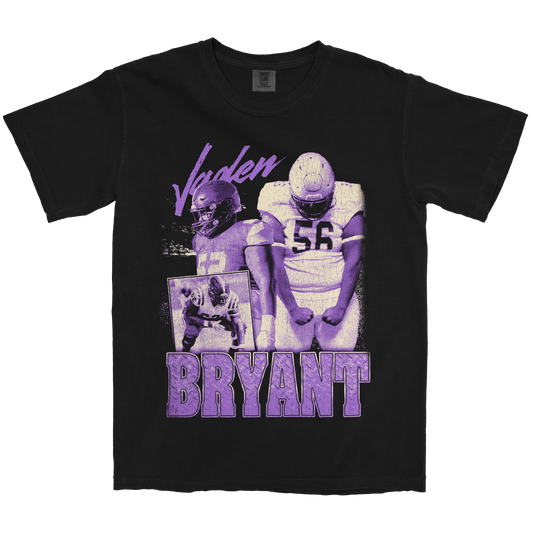 JADEN BRYANT GRAPHIC BLACK TEE