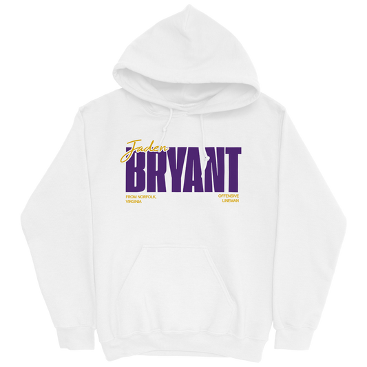 JADEN BRYANT CLASSIC WHITE HOODIE