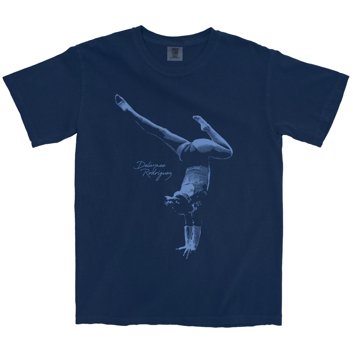 DELAYNEE RODRIGUEZ SIGNATURE NAVY TEE