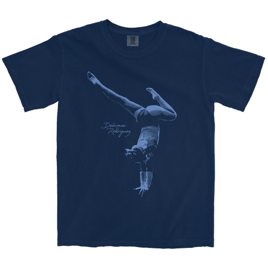 DELAYNEE RODRIGUEZ SIGNATURE NAVY TEE