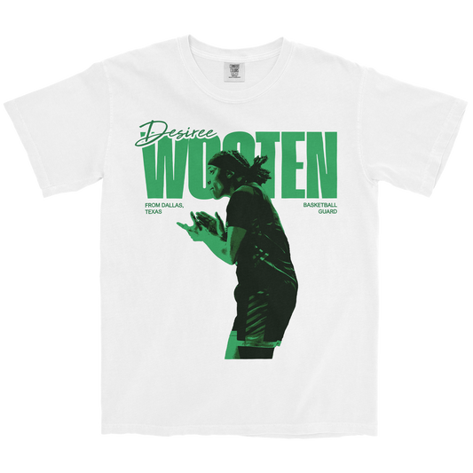 DESIREE WOOTEN CLASSIC WHITE TEE