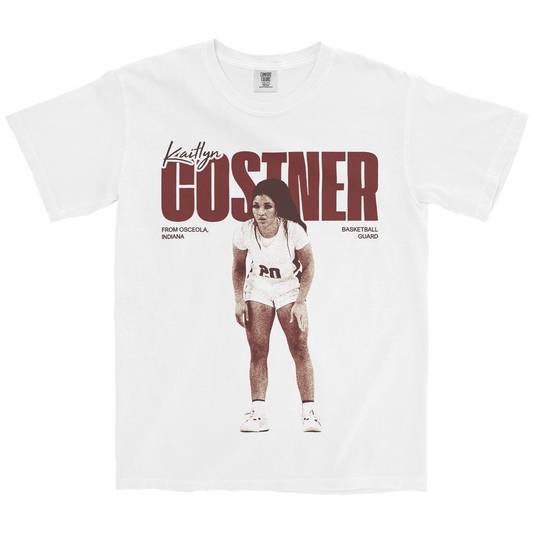 KAITLYN COSTNER CLASSIC WHITE TEE