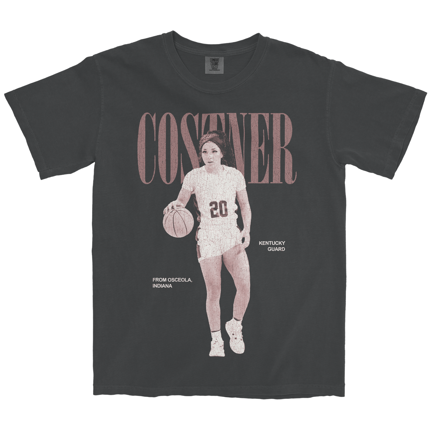 KAITLYN COSTNER VINTAGE GRAPHITE TEE