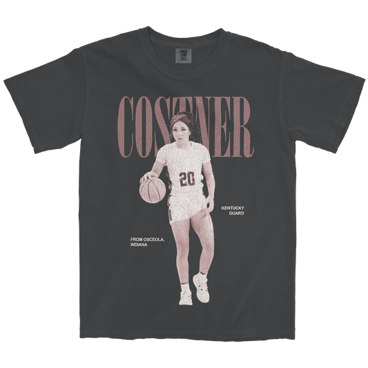 KAITLYN COSTNER VINTAGE GRAPHITE TEE