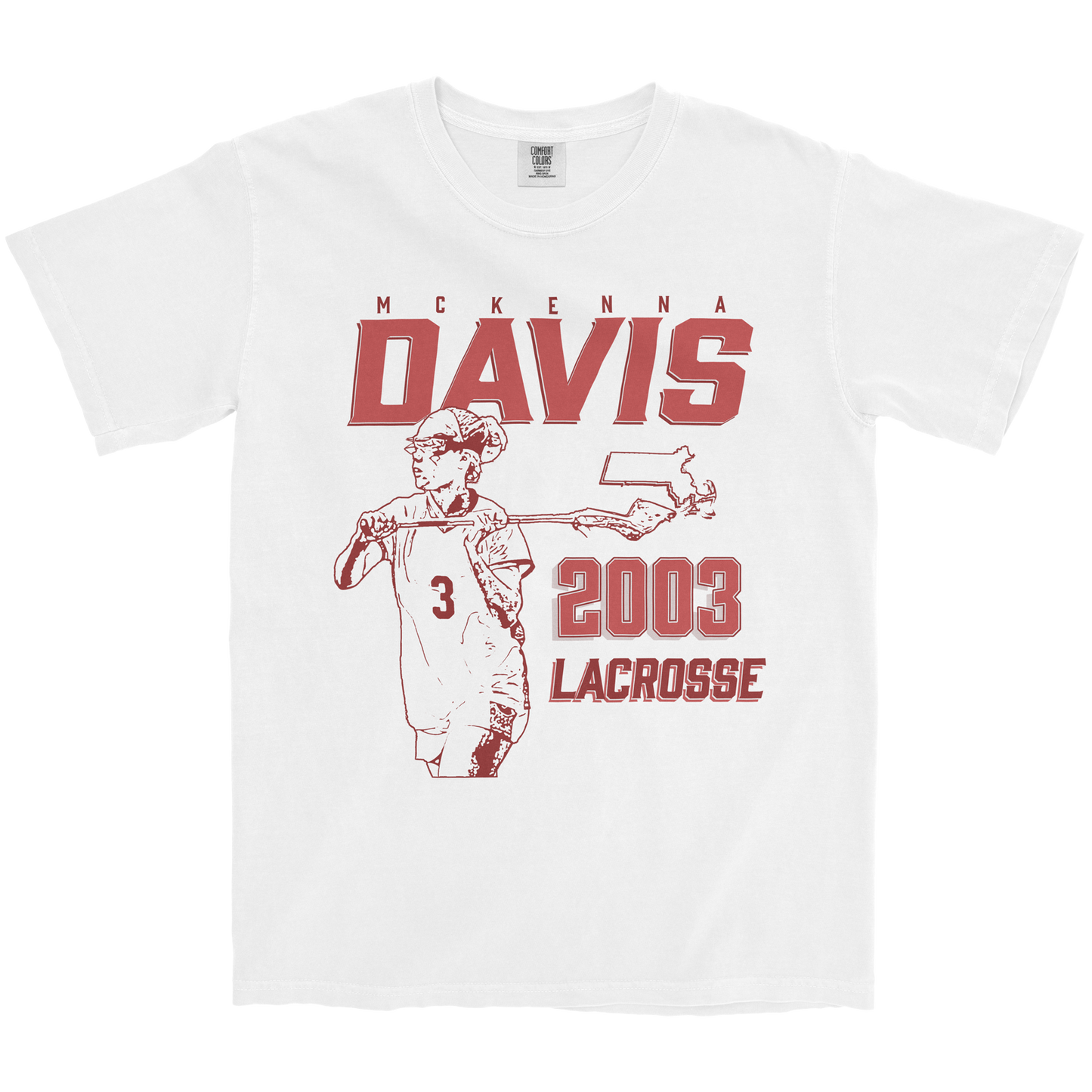 MCKENNA DAVIS "2003" WHITE TEE