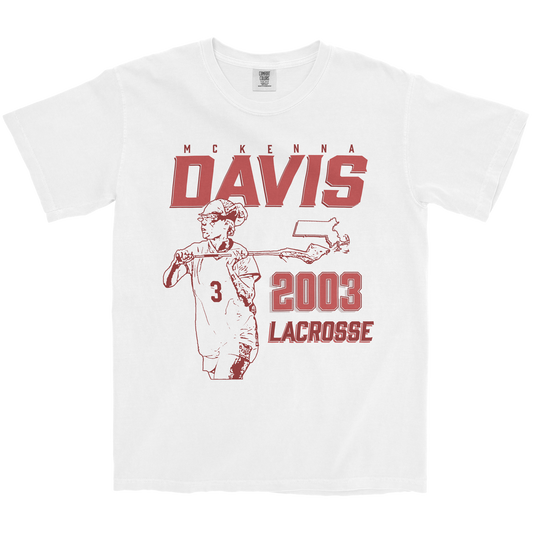 MCKENNA DAVIS "2003" WHITE TEE