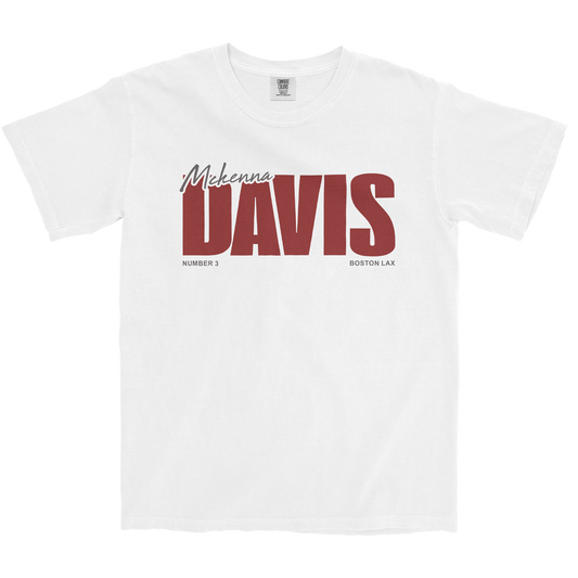 MCKENNA DAVIS CLASSIC WHITE TEE