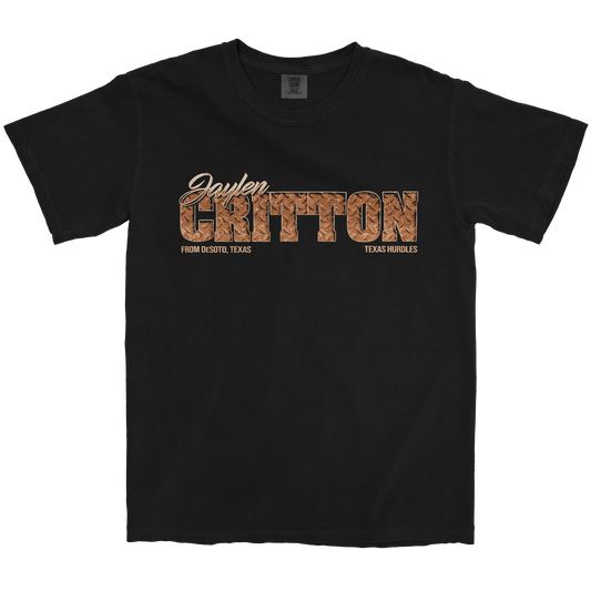 JAYLEN CRITTON CLASSIC BLACK TEE