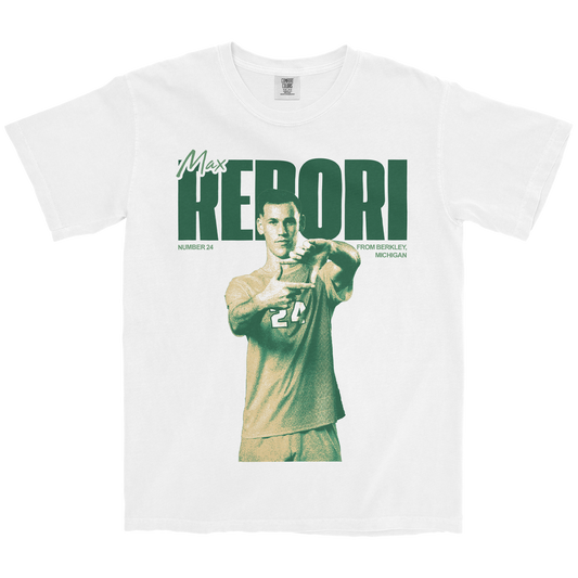 MAX REBORI VINTAGE WHITE TEE