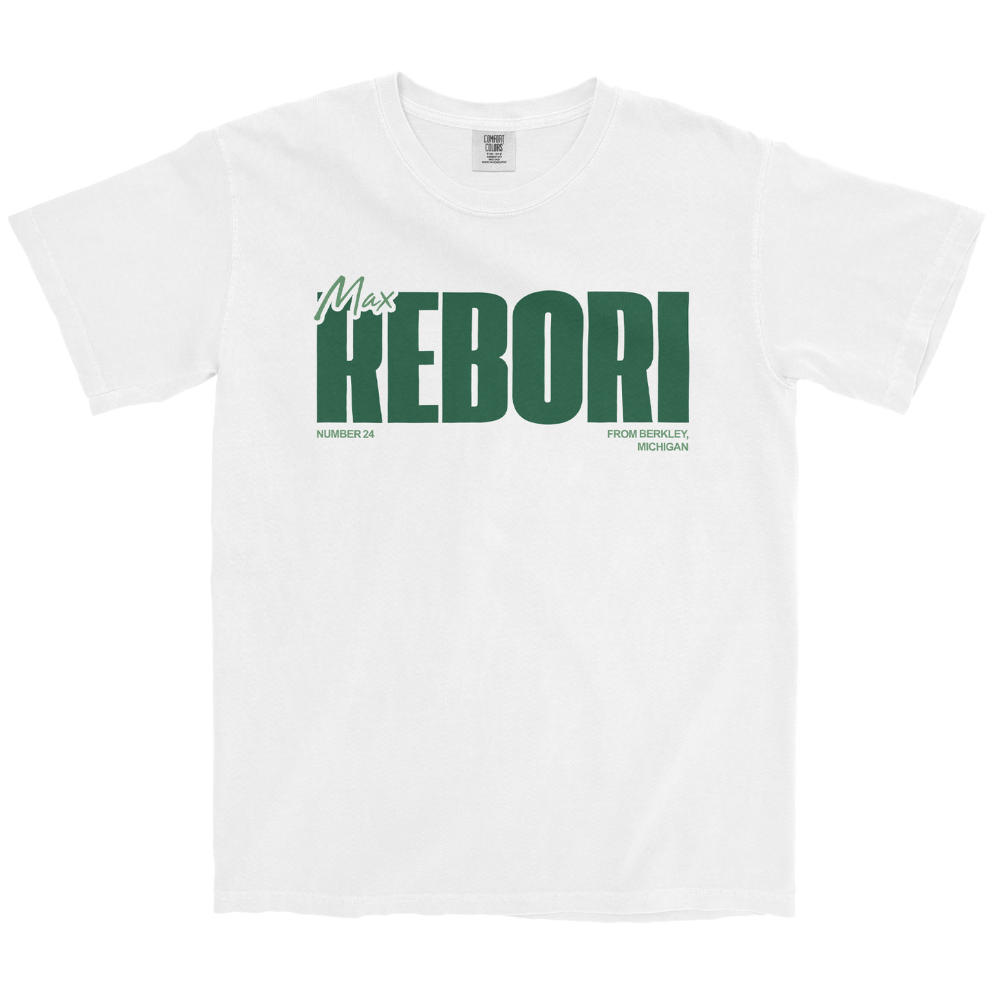 MAX REBORI CLASSIC WHITE TEE