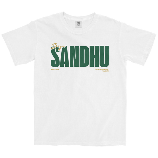 BRYN SANDHU CLASSIC WHITE TEE