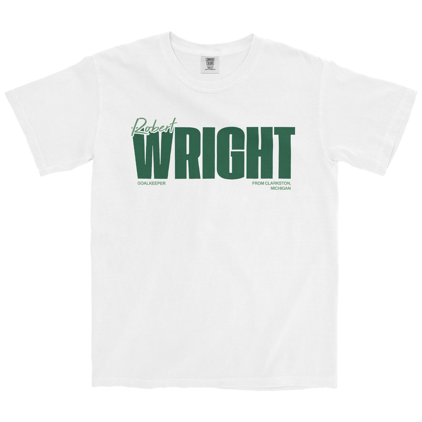 ROBERT WRIGHT CLASSIC WHITE TEE