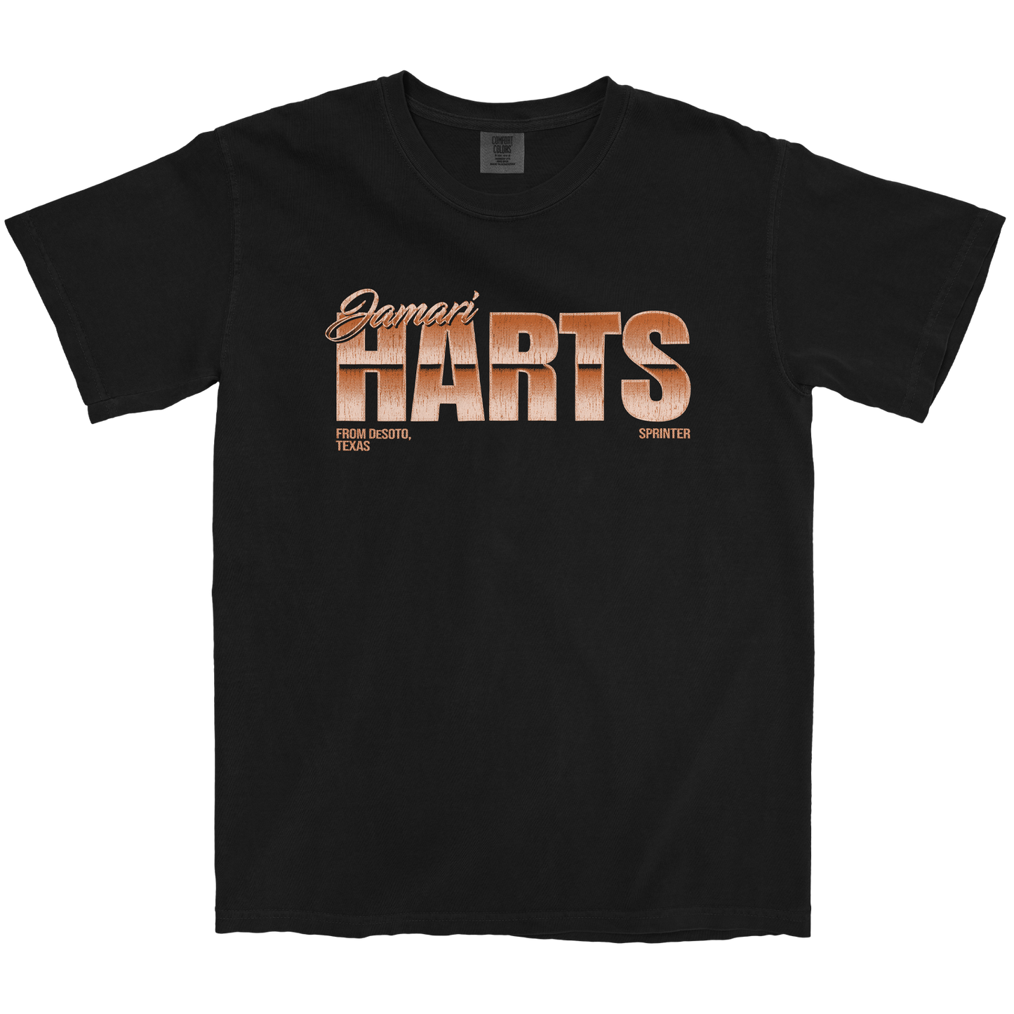 JAMARI HARTS CLASSIC BLACK TEE