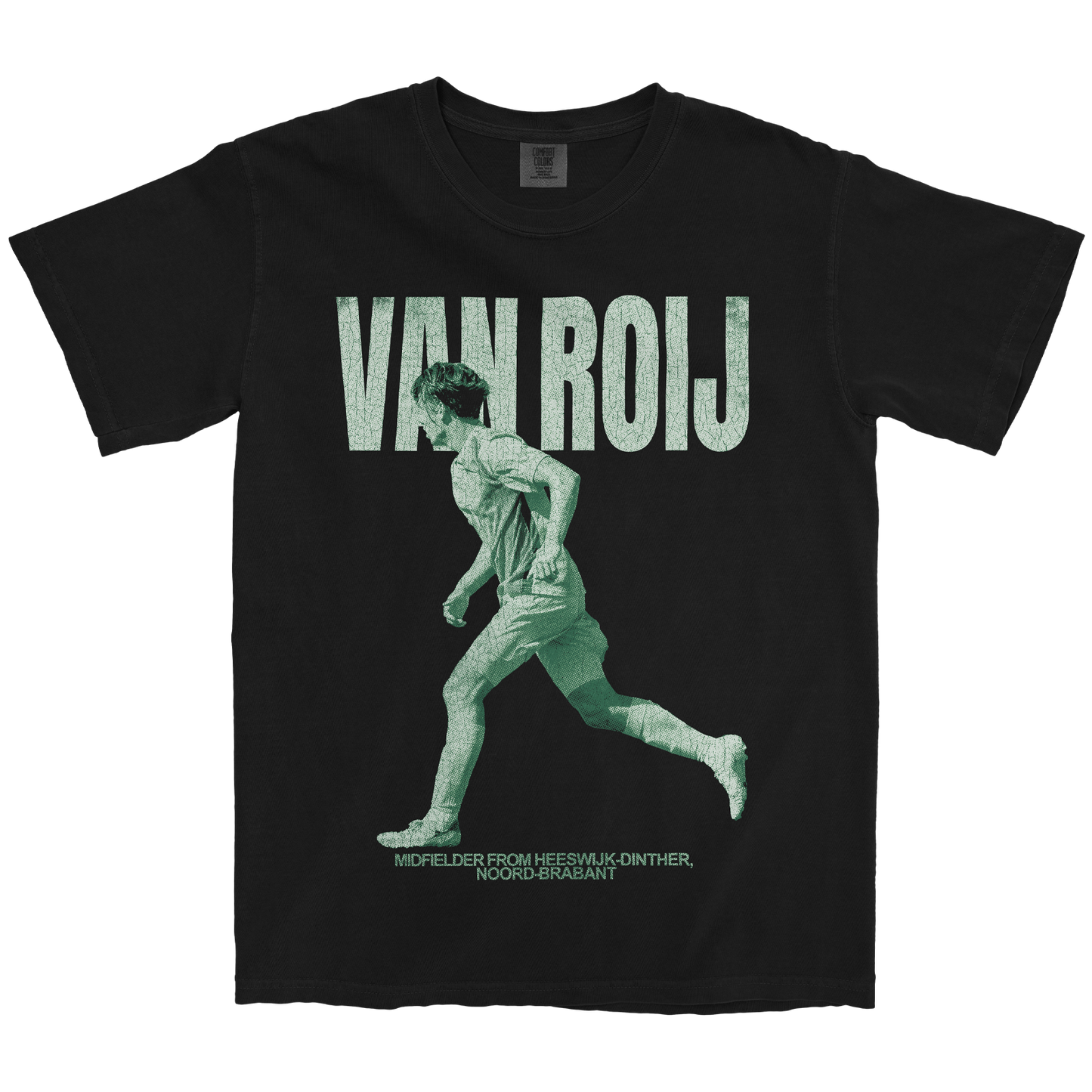 QUINT VAN ROIJ VINTAGE BLACK TEE