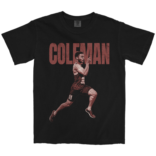 JORDAN COLEMAN VINTAGE BLACK TEE