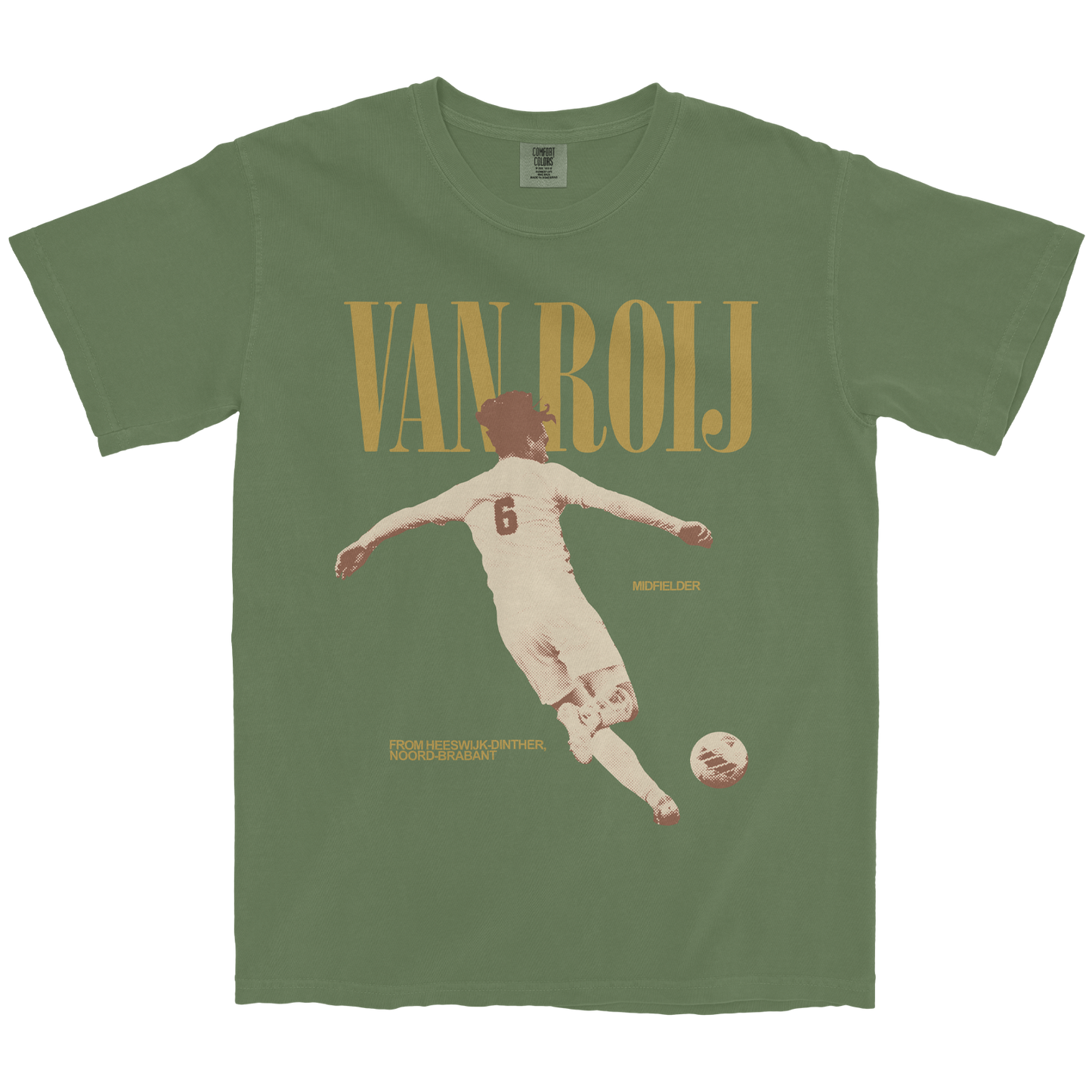 QUINT VAN ROIJ VINTAGE MOSS TEE