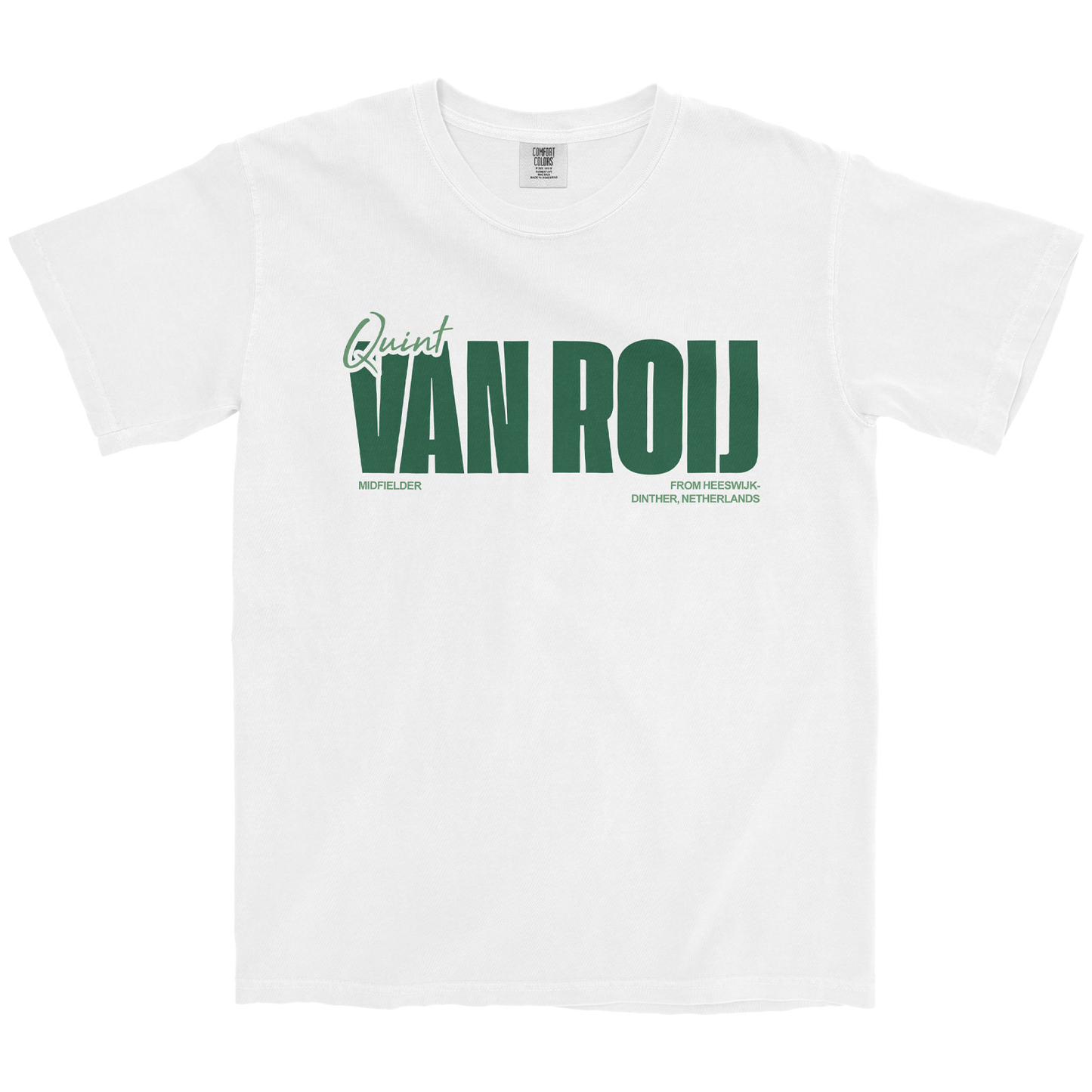 QUINT VAN ROIJ CLASSIC WHITE TEE