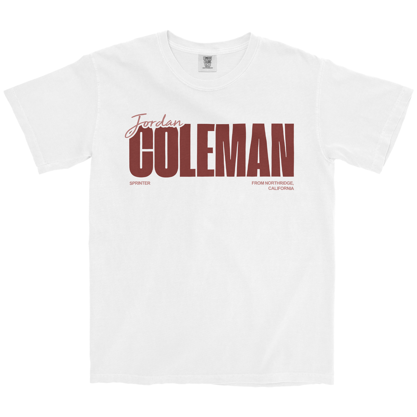 JORDAN COLEMAN CLASSIC WHITE TEE