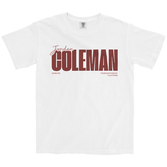 JORDAN COLEMAN CLASSIC WHITE TEE