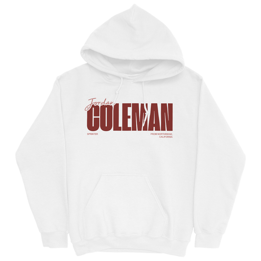 JORDAN COLEMAN CLASSIC WHITE HOODIE