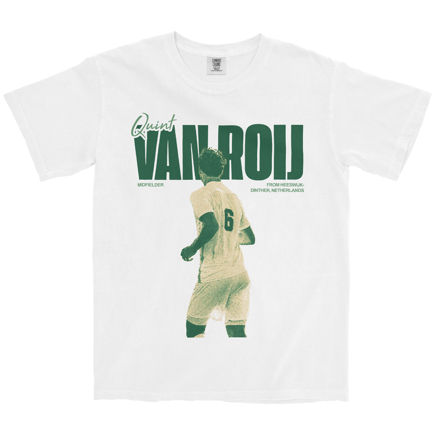 QUINT VAN ROIJ VINTAGE WHITE TEE