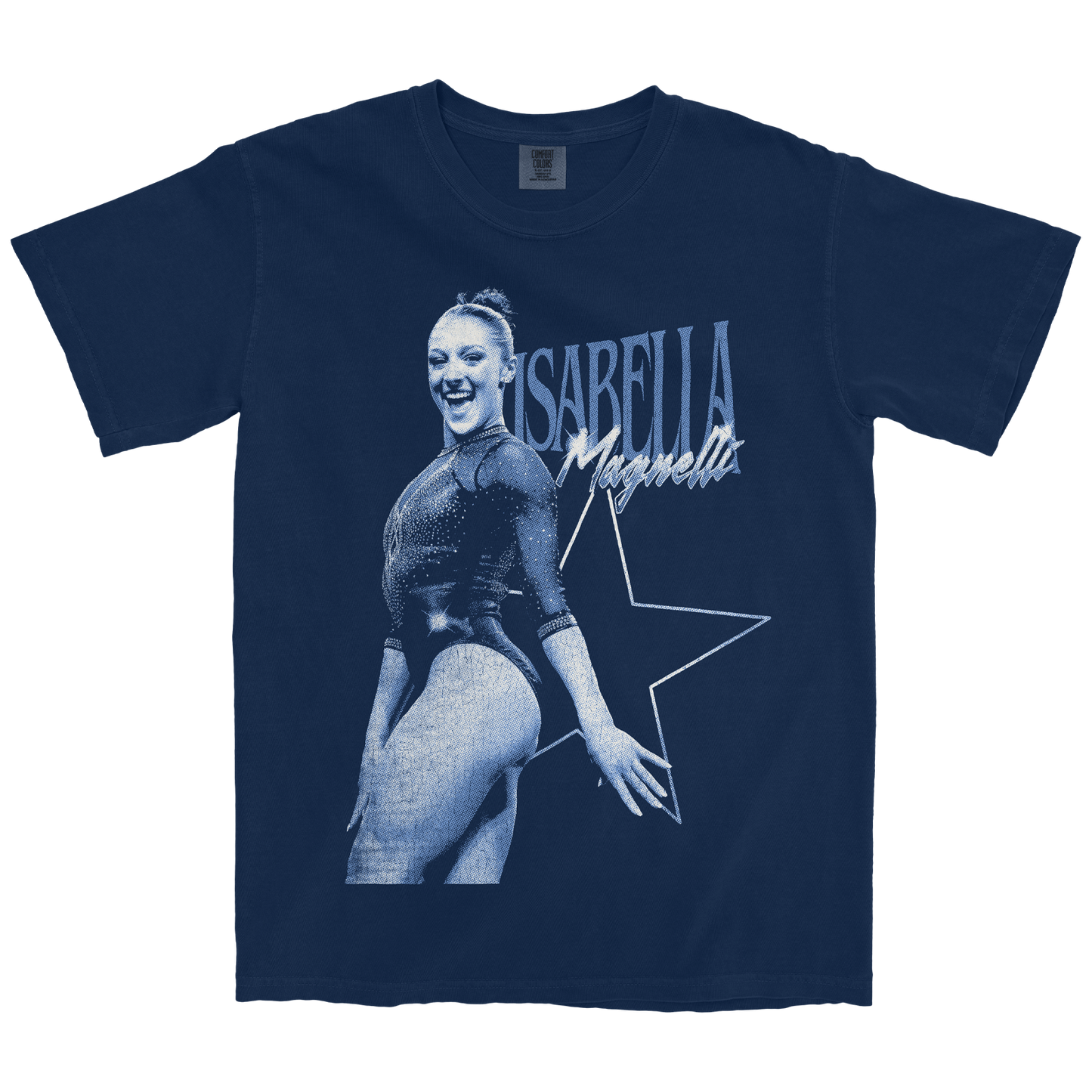 ISABELLA MAGNELLI VINTAGE NAVY TEE