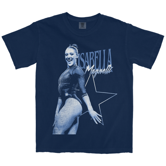 ISABELLA MAGNELLI VINTAGE NAVY TEE