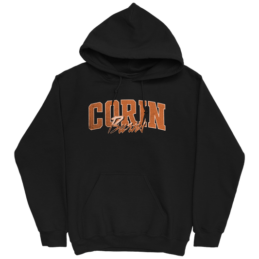 CORIN BURNS CLASSIC BLACK HOODIE